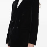 Saint Laurent Black Double Breasted Jacket