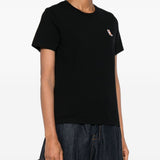 Maison Kitsuné Cotton T-shirt with fox embroidery