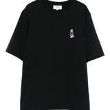 Maison Kitsuné Cotton T-shirt with fox embroidery