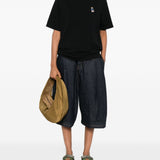 Maison Kitsuné Cotton T-shirt with fox embroidery