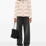 Herno ChantillyBeige Padded Coat StandCollar Ultraluxe