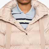 Herno ChantillyBeige Padded Coat StandCollar Ultraluxe