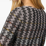 Missoni Pink Houndstooth Embellished Dress