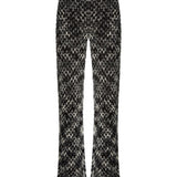 Missoni Brown Signature Patterned Printed Trousers