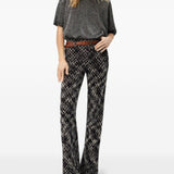 Missoni Brown Signature Patterned Printed Trousers