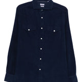 Brunello Cucinelli Double Pocket Corduroy Shirt
