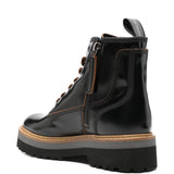 Woolrich Black Zip Fastening Boots Deluxe Everyday