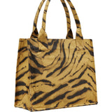 Ganni Zebra Print Large Tote