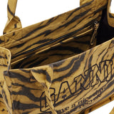 Ganni Zebra Print Large Tote