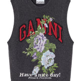 GANNI Sweaters Grey