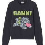 GANNI Sweaters Grey