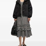 GANNI Coats Black