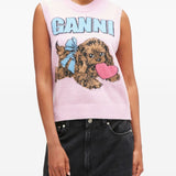 GANNI Sweaters Pink