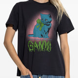 GANNI T-shirts and Polos Grey