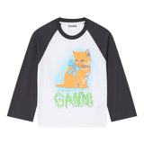 GANNI T-shirts and Polos White