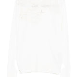 Ermanno Scervino Lace-insert long-sleeve top