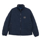 Emporio Armani Coats Blue