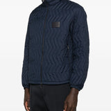 Emporio Armani Coats Blue