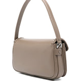 Emporio Armani Beige Buckle Shoulder Bag