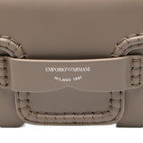Emporio Armani Beige Buckle Shoulder Bag