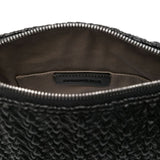Emporio Armani Small Hobo Bag in Embossed Leather