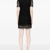 Ermanno Scervino Lace short-sleeve dress