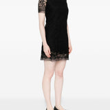 Ermanno Scervino Lace short-sleeve dress