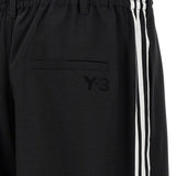 Y-3 Black Drawstring Track Pants