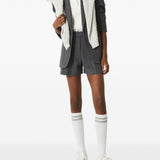 Brunello Cucinelli White Logo Polo Shirt