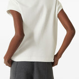 Brunello Cucinelli White Logo Polo Shirt