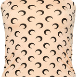 Marine Serre Moon Print Bandeau Top