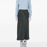 Maison Margiela Black Bias Cut Skirt