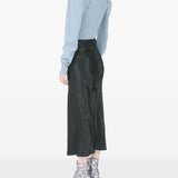 Maison Margiela Black Bias Cut Skirt