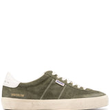 Golden Goose Olive Green SoulStar Signature Sneakers