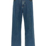 Valentino Floral-insert jeans