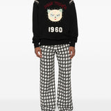 Valentino Cat-embroidered hoodie
