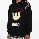 Valentino Cat-embroidered hoodie