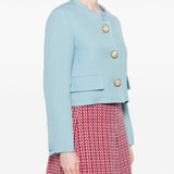 Valentino Embellished button jacket