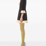 Valentino Ruffle-trim mini dress