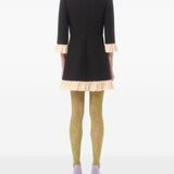 Valentino Ruffle-trim mini dress