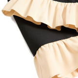 Valentino Ruffle-trim mini dress