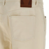 Valentino Stud-embellished cotton trousers