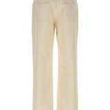 Valentino Stud-embellished cotton trousers