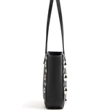 Valentino Garavani Nellcôte Mini Shopping Bag in Grainy Calfskin