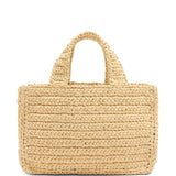 Valentino Garavani Viva Superstar Small Raffia Shopping Bag