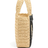Valentino Garavani Viva Superstar Small Raffia Shopping Bag
