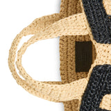 Valentino Garavani Viva Superstar Small Raffia Shopping Bag