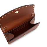 Valentino Garavani Brown Rockstud Chain Shoulder Bag