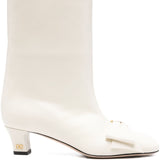 Valentino Garavani 40mm Bow Leather Boots