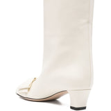 Valentino Garavani 40mm Bow Leather Boots